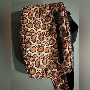 Disney (Hidden Mickey) Black and Tan Waist Bag